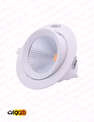 چراغ فکی COB توکار 35 وات اکووات