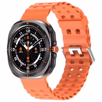 ساعت هوشمند 44 میلی متری گرین لاین مدل EMD STRIVE GNSTRSWBK با بند سیلیکونی