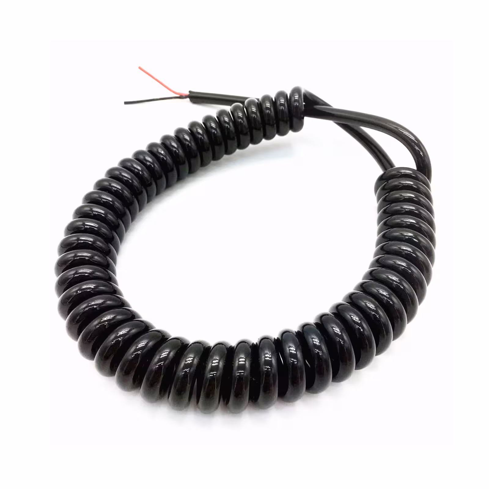 کابل پاور فنری 2 رشته 16AWG آمپر بالا – خارجی