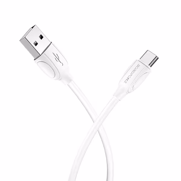 کابل تبدیل USB به USB-C بروفون مدل BX19 طول 1 متر
