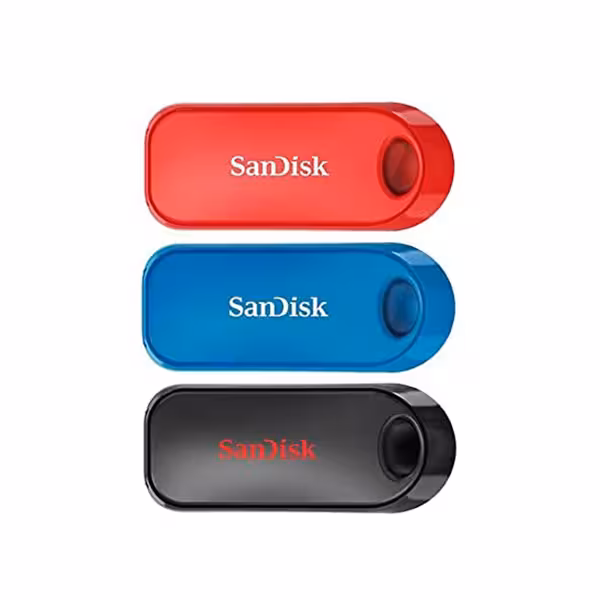 فلش مموری سن دیسک Cruzer Snap SDCZ62 ظرفیت 32 گیگابایت پک 3تایی