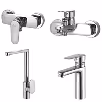 ست شیرآلات شیذر مدل اسمارت کروم