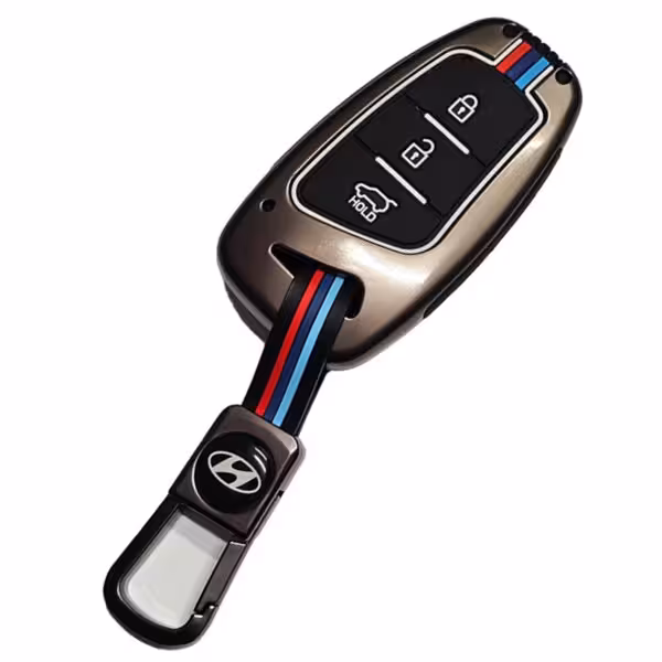 قاب ریموت و جاسوئیچی خودرو وارون مدل K-706 مناسب برای هیوندا سانتافه | کالا مکس