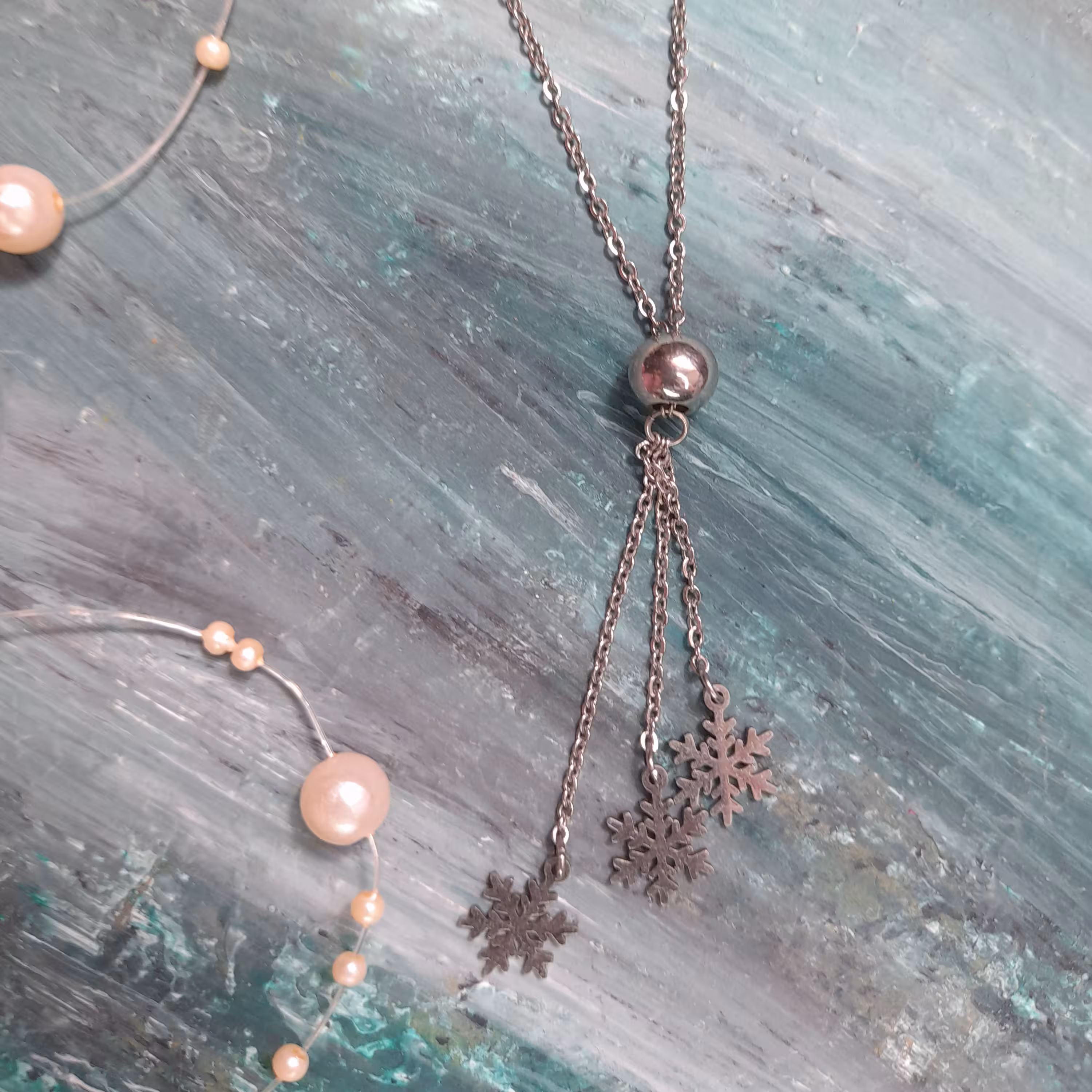 گردنبند برف اویز