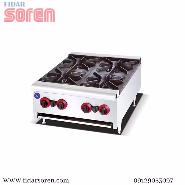 اجاق گاز 4 شعله رومیزی سایز 60