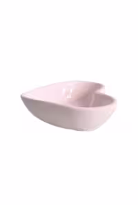 پیاله چینی ساده طرح قلب