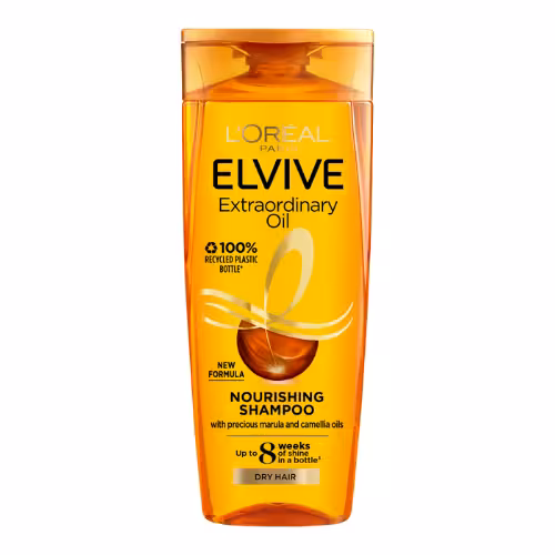 شامپو موهای خشک اکسترا اوردینری اویل Extraordinary Oil لورال L’Oréal حجم 400 میل