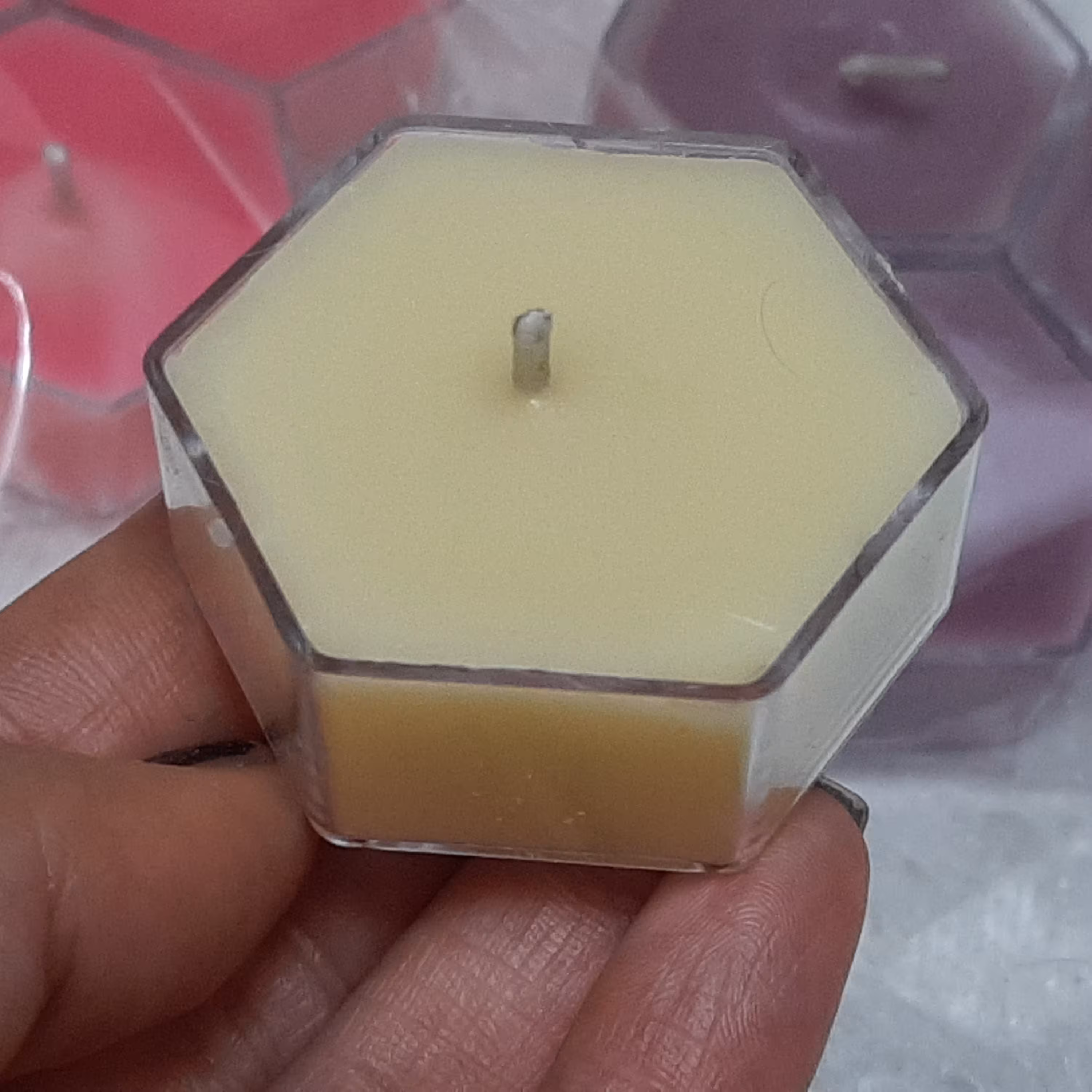 شمع وارمر موم عسل پک سه عددی