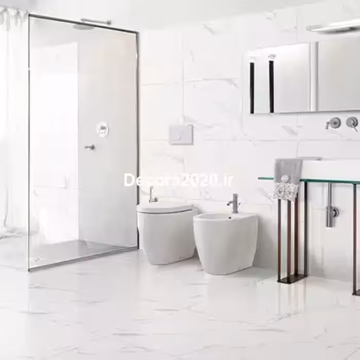 سرامیک کلکته طوسی روشن براق 100*100 تکسرام