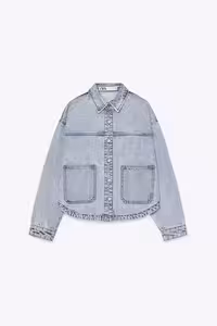 کت زنانه زارا Z1975 DENIM JACKET WITH POCKETS | تهران زارا TehranZara
