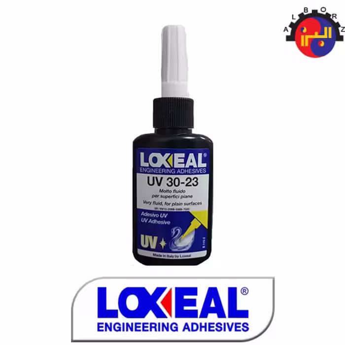 چسب فوری یووی LOXEAL مدل UV 30-23، حجم 50 میلی لیتر