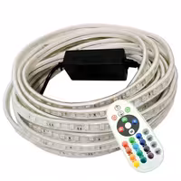 ریسه ال ای دی مدل  شلنگی RGB طول 3 متر به همراه ریموت