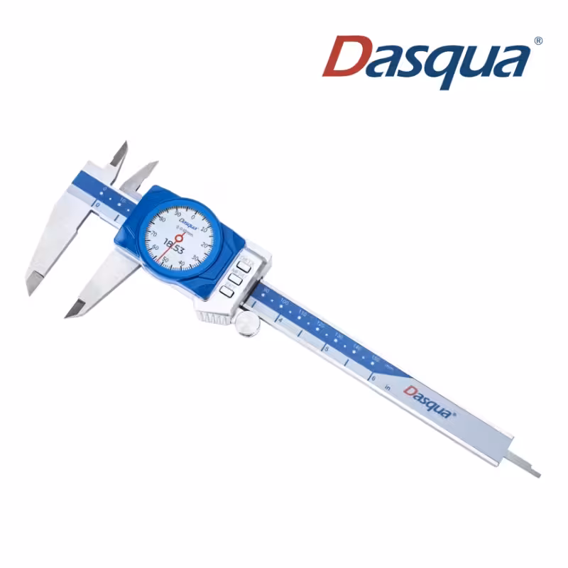 کولیس پورتابل ساعتی 15 سانتیمتر دیجیتال ضد آب و روغن IP67 مدل DASQUA 3004-0005 داسکوا ایتالیا