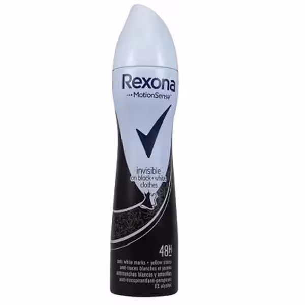 مشخصات، خرید و قیمت اسپری دئودرانت زنانه Rexona رکسونا مدل invisible حجم 200 میل ⭐️ ویان مارکت