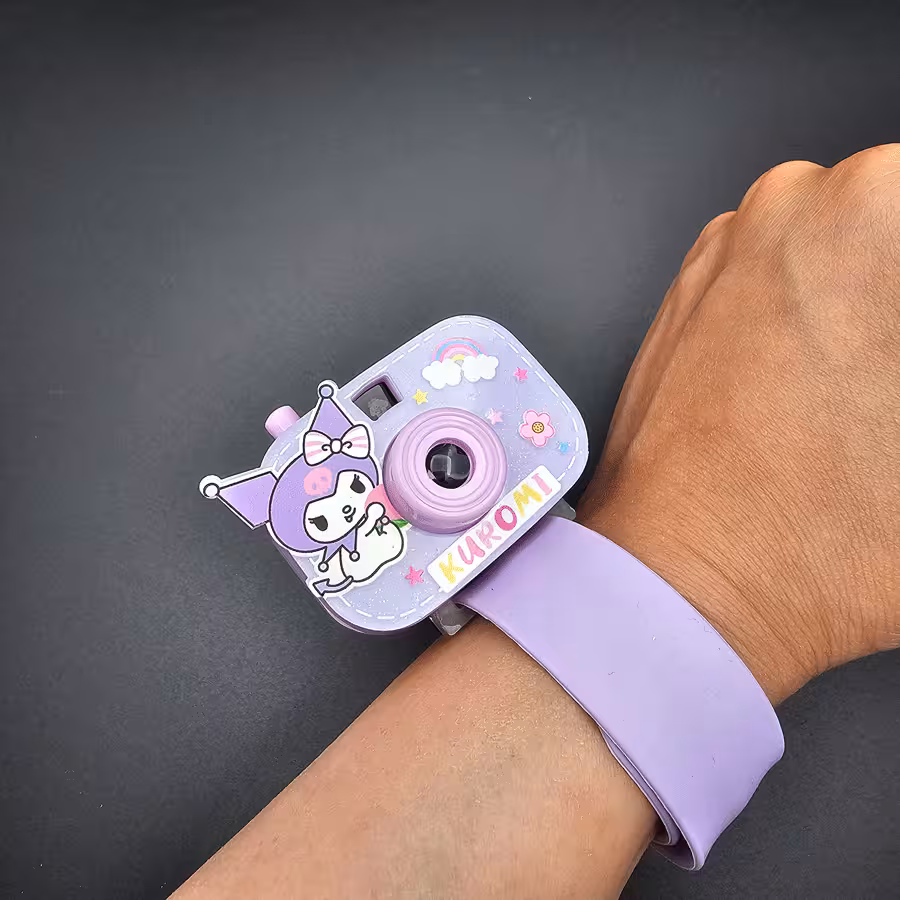 ساعت دوربینی کرومی