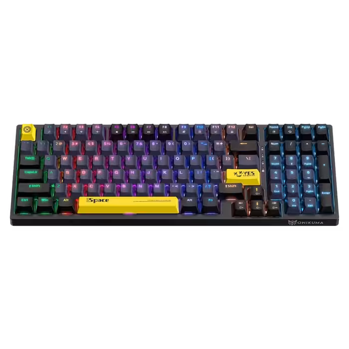 کیبورد مکانیکال مخصوص بازی اونیکوما مدل ONIKUMA G38