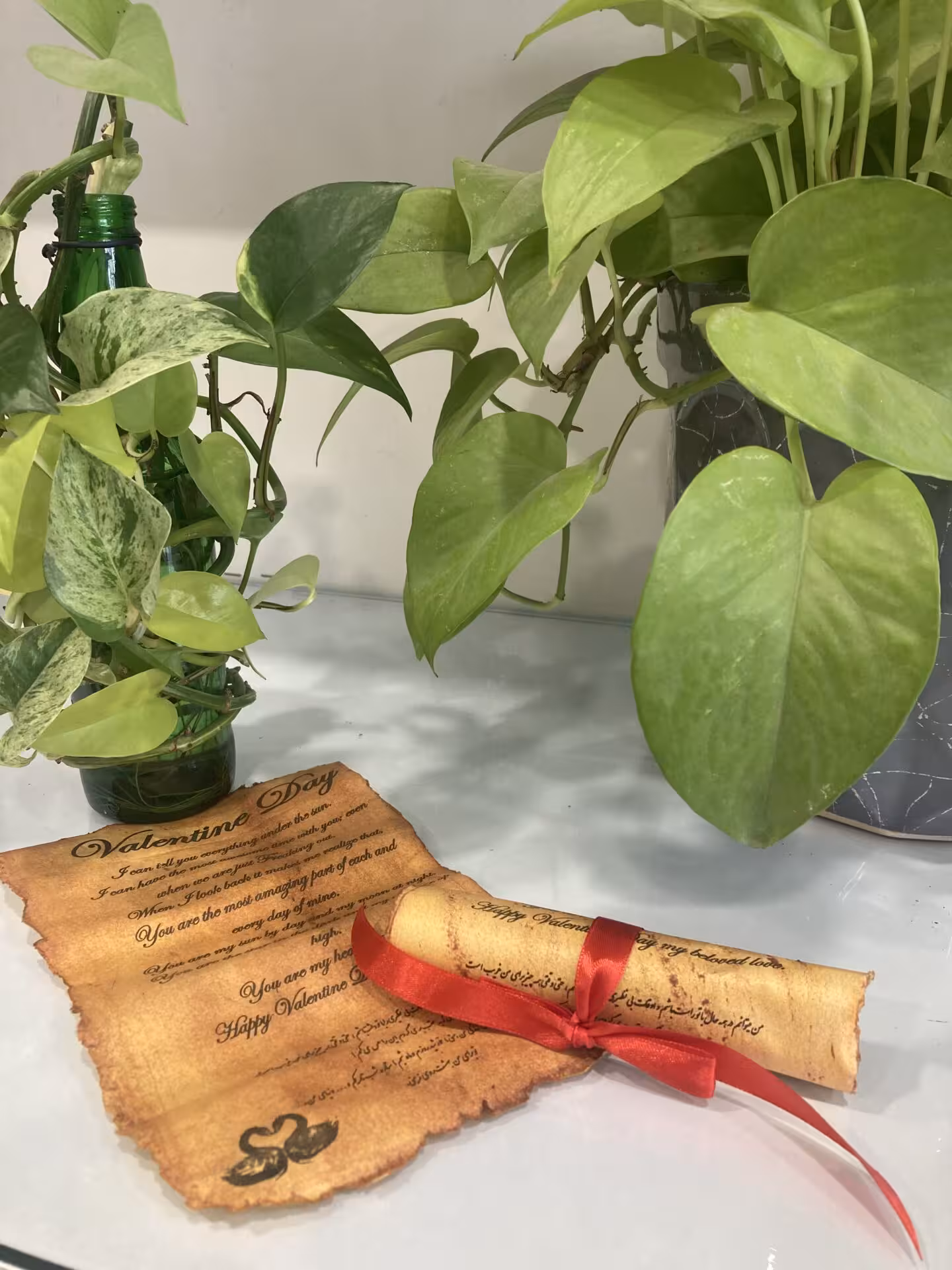 گیفت ولنتاین مدل نامه عاشقانه