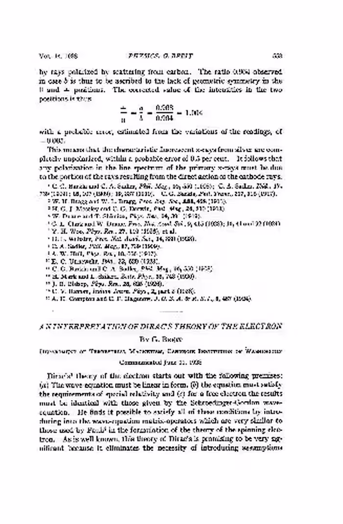 خرید و دانلود نسخه کامل کتاب An Interpretation of Diracs Theory of the Electron