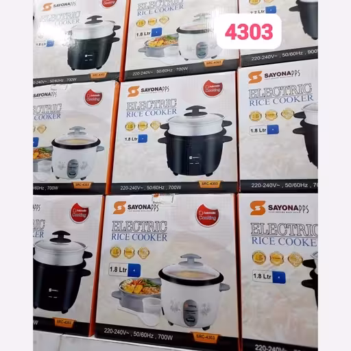 پلوپز 1.8 لیتری سایونا مدل 4303 | خرید پلوپز خانگی Sayona