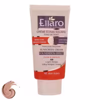 کرم ضد آفتاب رنگی الارو SPF25 سری Fundation Effect مناسب انواع پوست حجم 40 میلی‌لیتر
