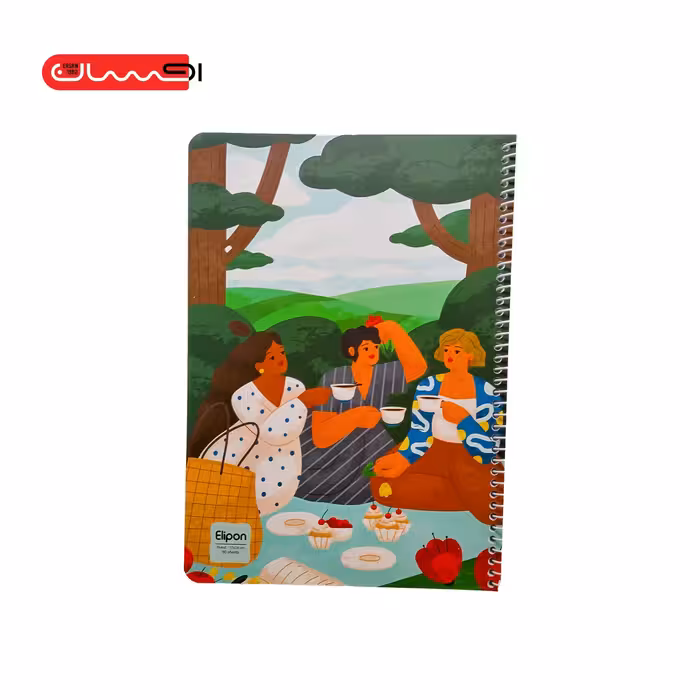 دفتر 80 برگ کلاسیک الیپون کد 3 – 231