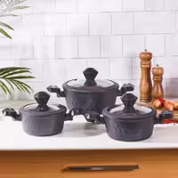 سرویس قابلمه 6 پارچه کاراجا Bio Diamond