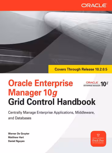 خرید و دانلود نسخه کامل کتاب Oracle Enterprise Manager 10g Grid Control Handbook (Osborne ORACLE Press Series)