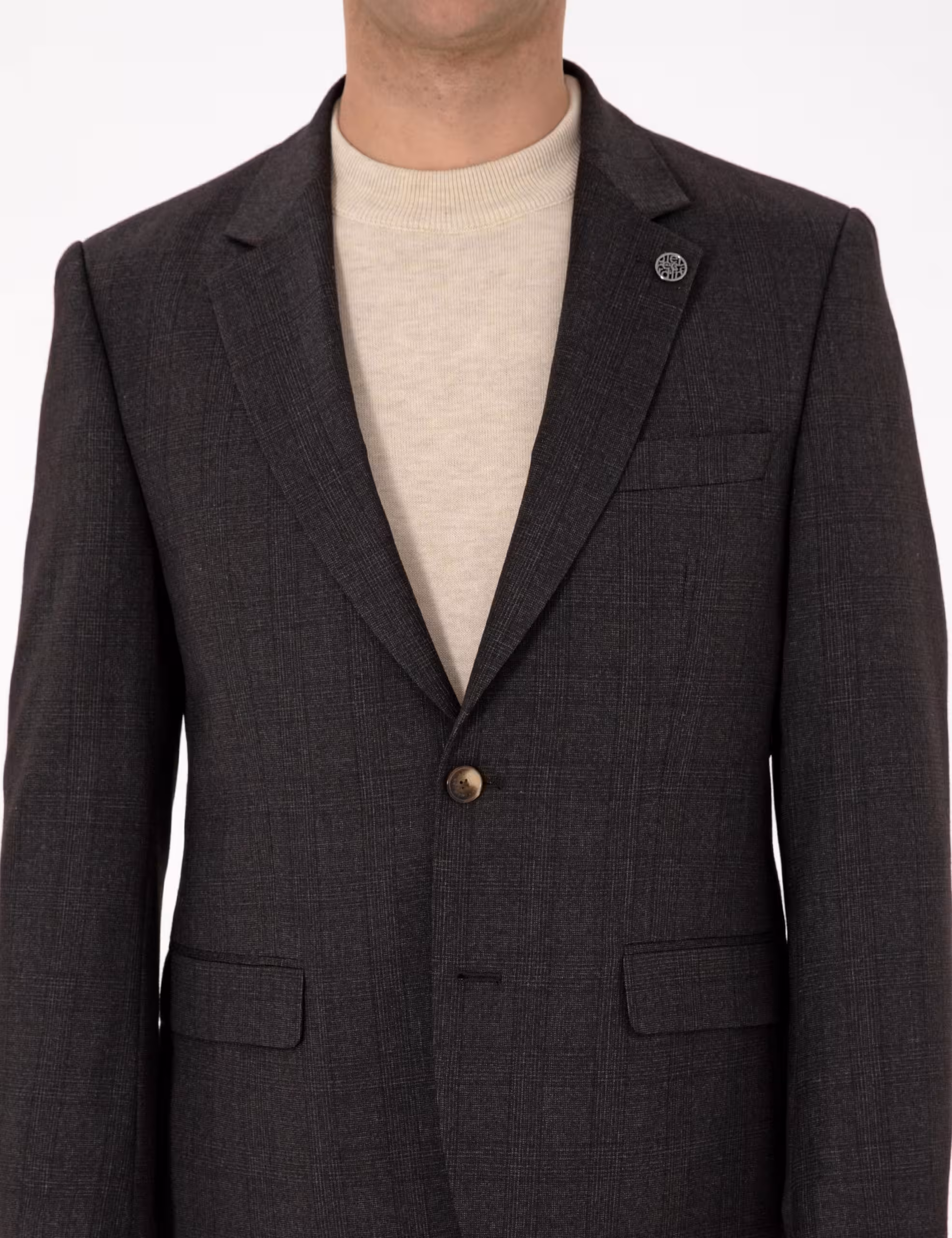 کت و شلوار مردانه قهوه ای پیرکاردین