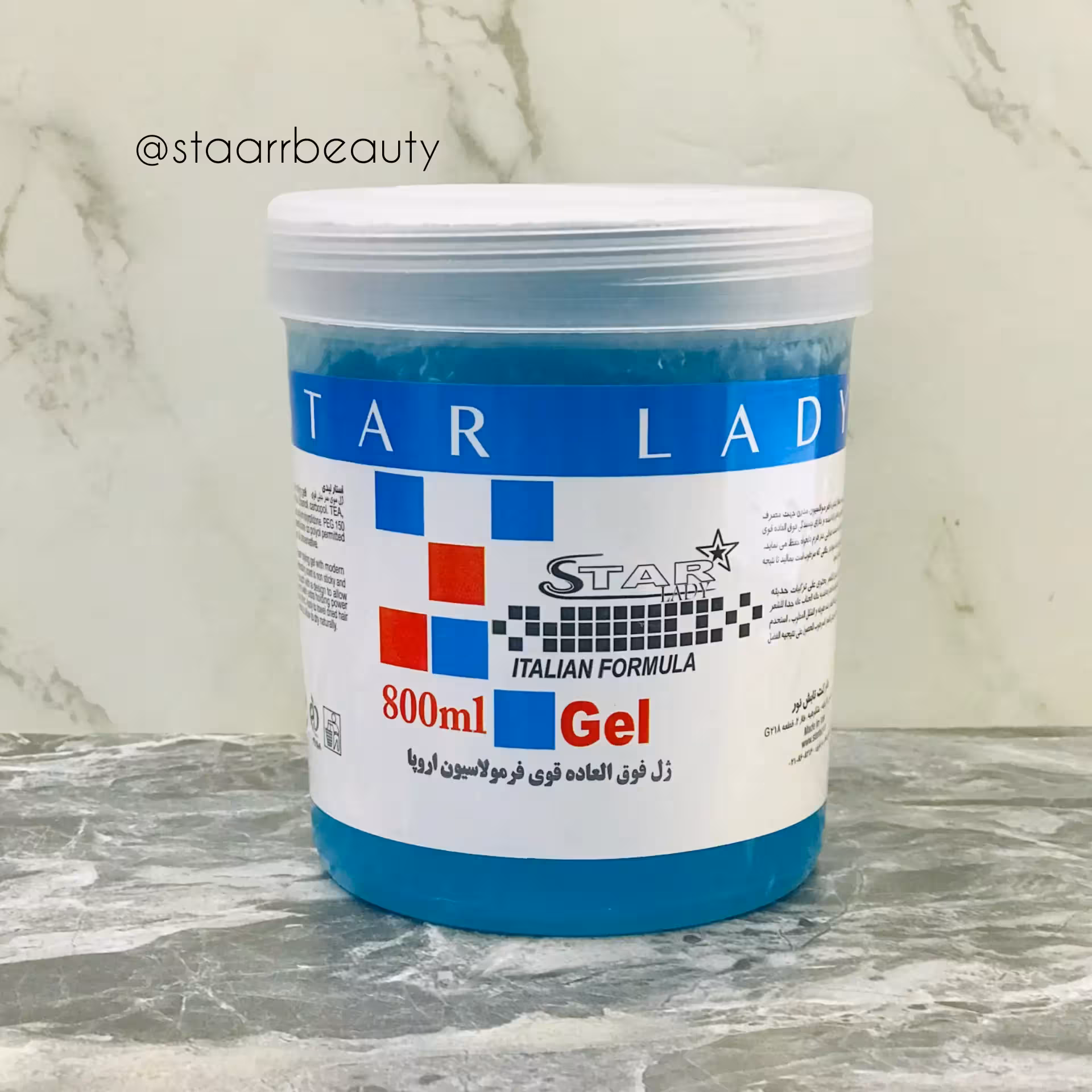 ژل مو استار لیدی 800 میلی