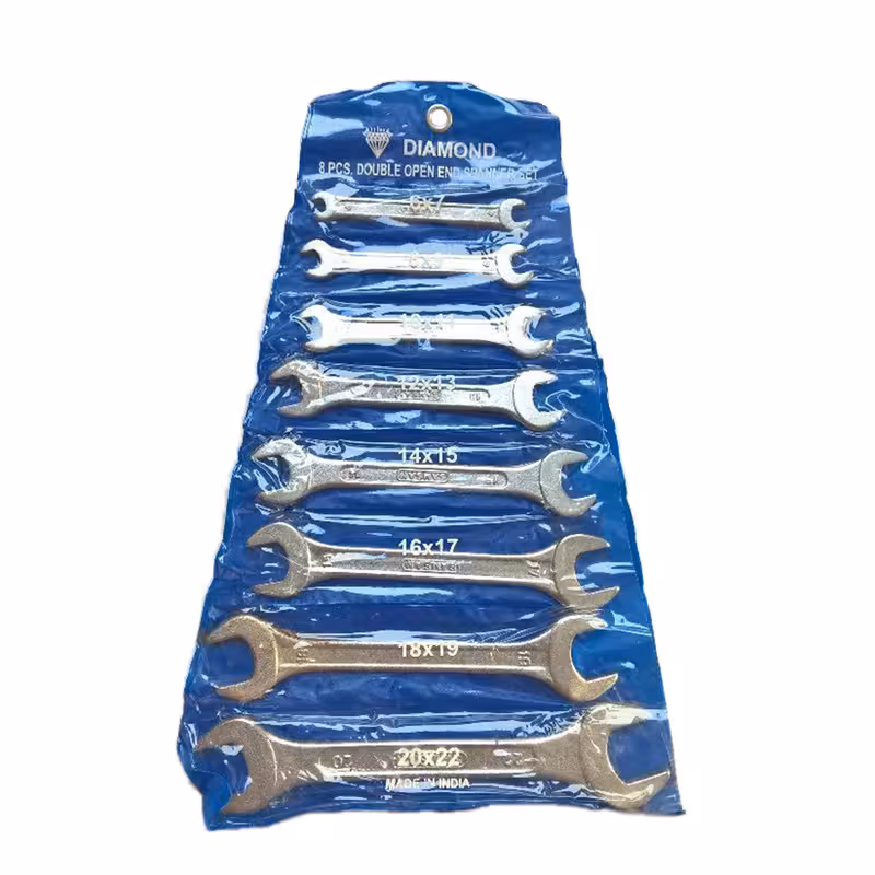 مجموعه 8 عددی آچار دو سر تخت دیاموند مدل D8 | کالا مکس