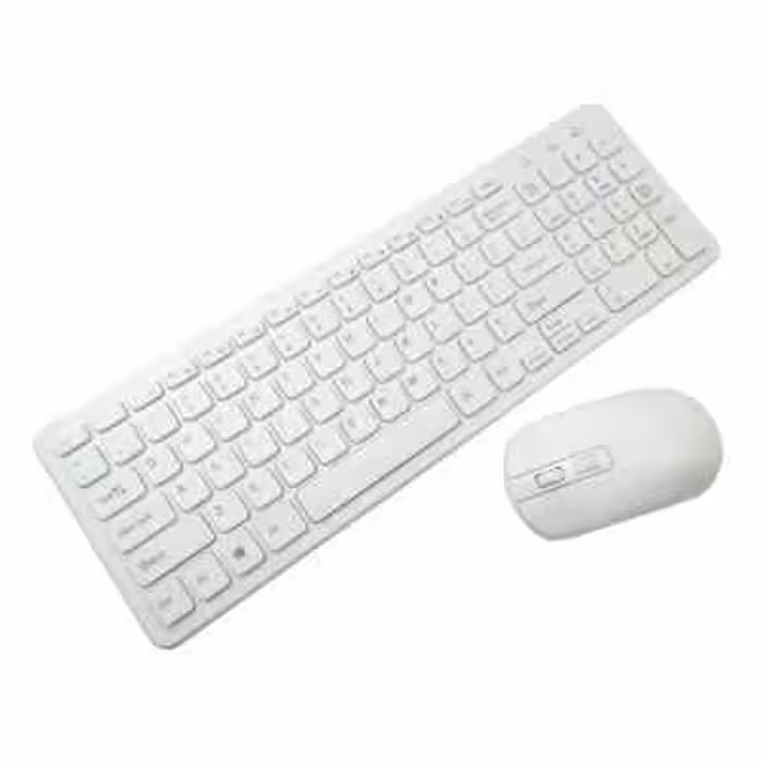 کیبورد و موس سفید مدل GKM520