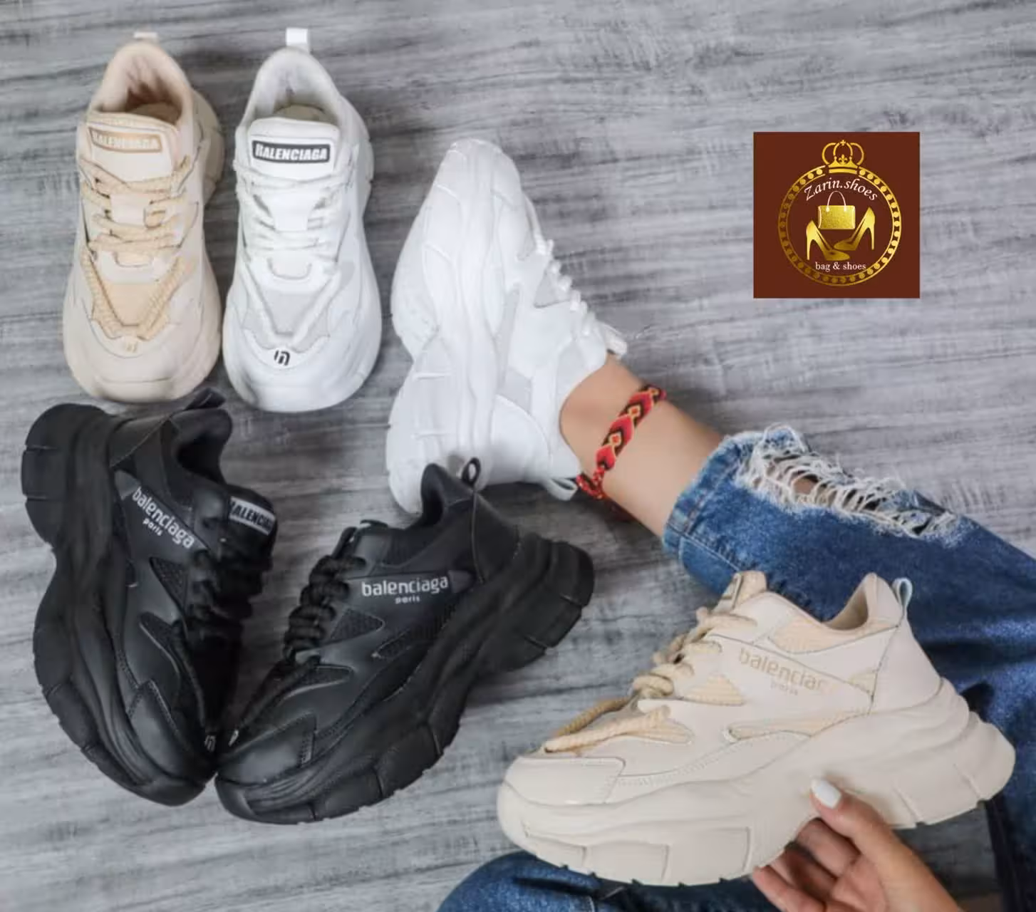 کتونی لژدار زنانه بالنسیاگا