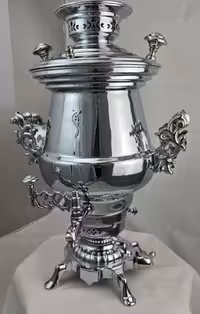 سماور گازی پاکان  6 لیتر ساده