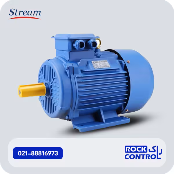 الکتروموتور سه فاز 7.5 کیلووات (10 اسب) 3000 دور استریم پوسته چدن 10HPX2P-Y3