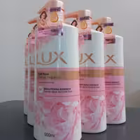 شامپو بدن لوکس LUX با رایحه SOFT ROSE به حجم 500 میل بسیار با کیفیت ساخت کشور تایلند