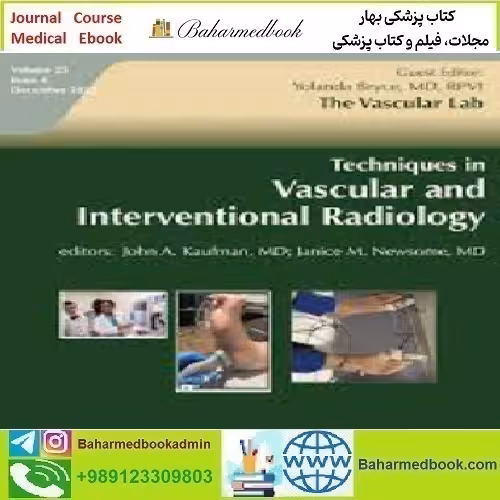 Techniques in Vascular and Interventional Radiology Vo