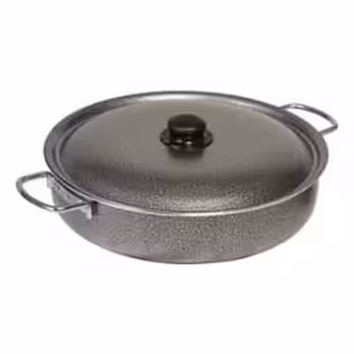 تابه پوشش طرح گرانیت با درب فلزی سایز 36 تابان (جدید و استاندارد)