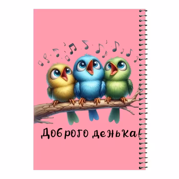 دفتر مشق 80 برگ اس جی مدل آواز پرنده ها