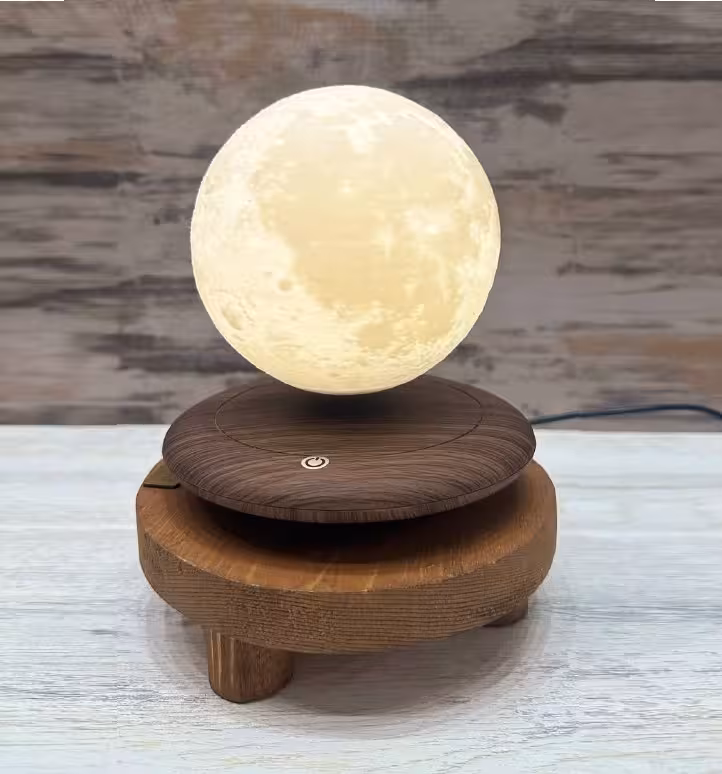 کره مغناطیسی پایه چوبی