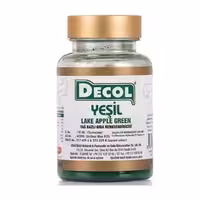 رنگ پودری سبز دکول