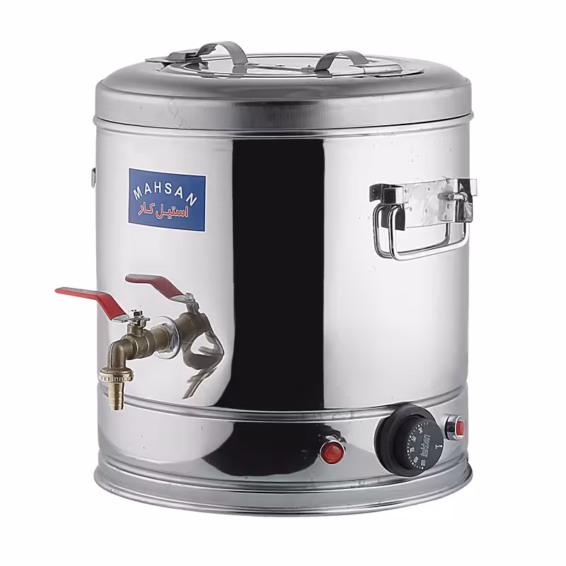 سماور برقی مهسان استیل کار مدل t15 | چاوه