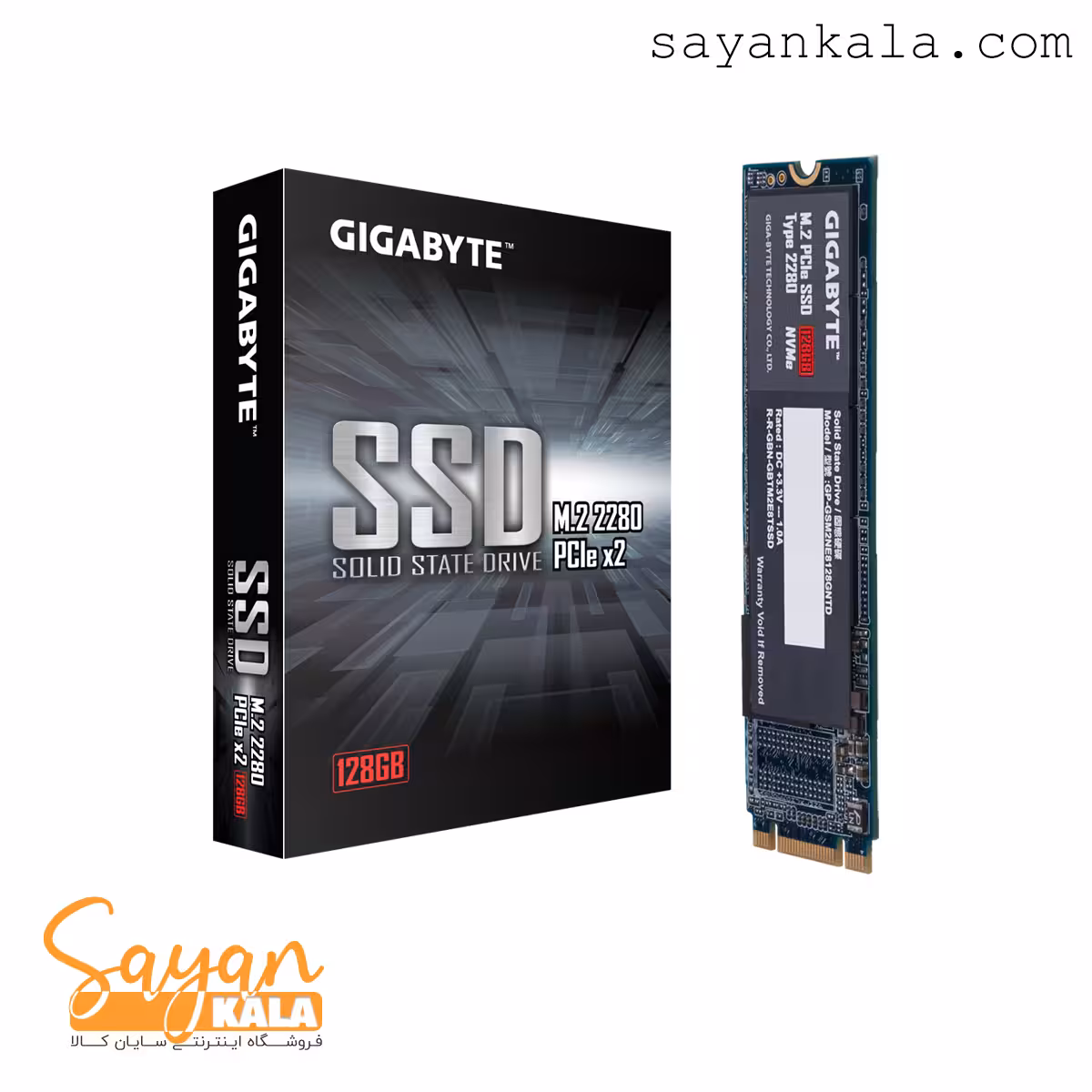 هارد اس اس دی گیگابایت SSD GIGABYTE 128GB M2 NVME
