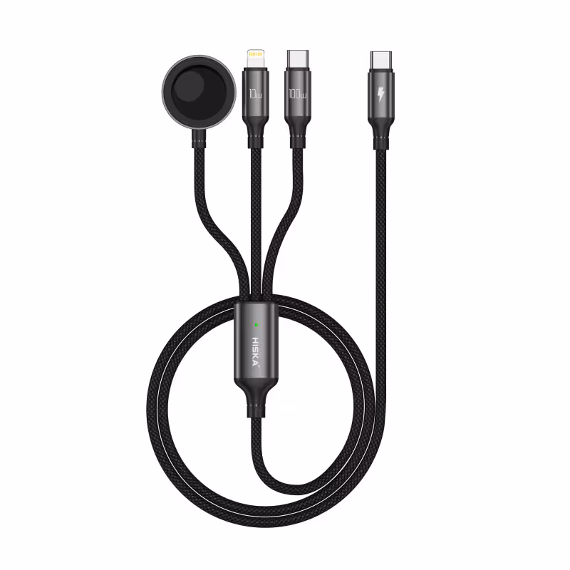 کابل تبدیل USB-C به لایتنینگ – WIRELESS هیسکا مدل LX-31 طول 1.2 متر