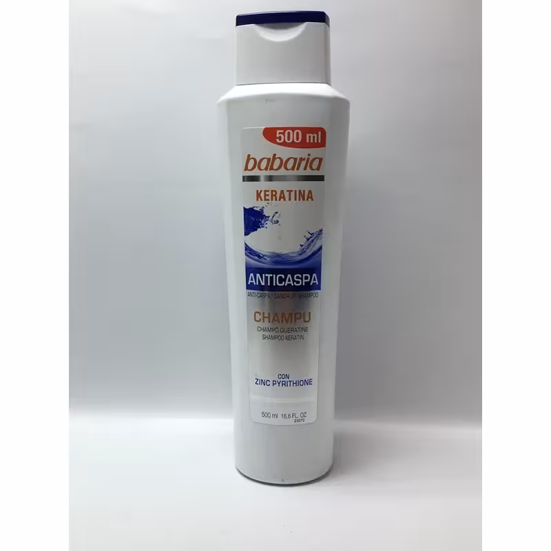 شامپو ضد شوره حاوی کراتین باباریا BABARIA 500ml