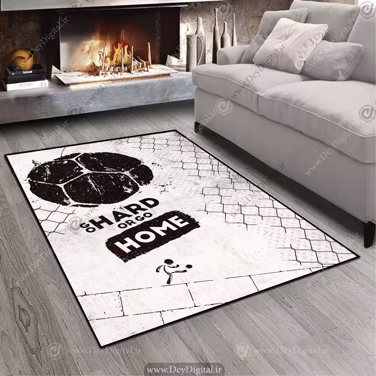 فرش سه بعدی طرح فوتبالی SM-18601b