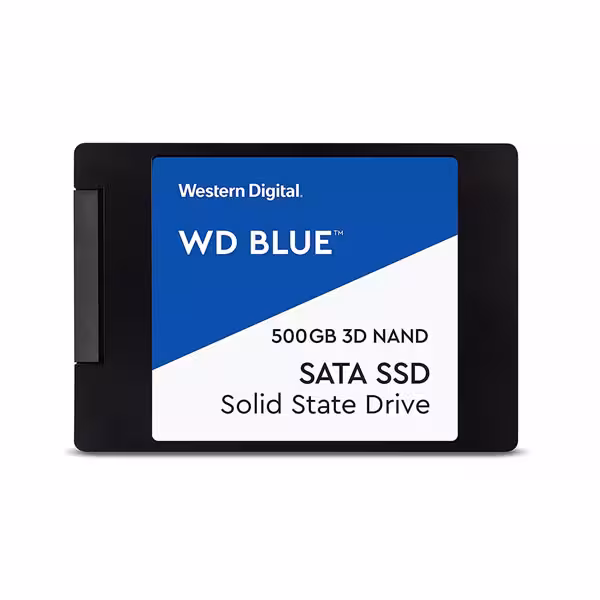 اس اس دی وسترن دیجیتال  WD BLUE ظرفیت 500 گیگابایت