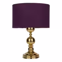 آباژور رومیزی مدل  دو گوی طلقی100