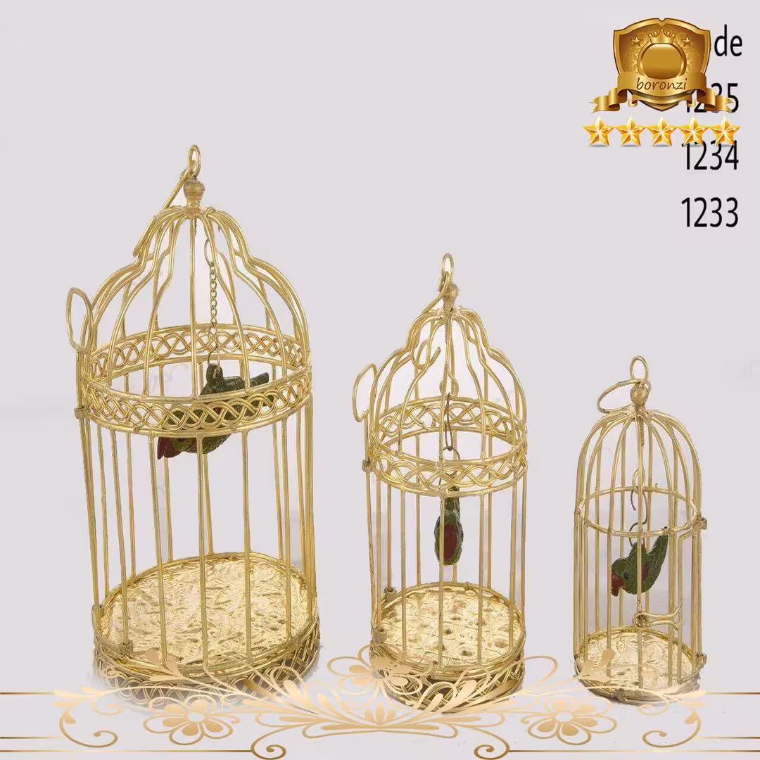 قفس برنجی سه تایی کد 1233-1235