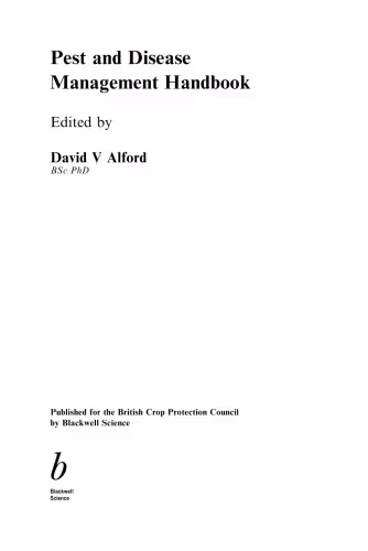 خرید و دانلود نسخه کامل کتاب Pest and Disease Management Handbook