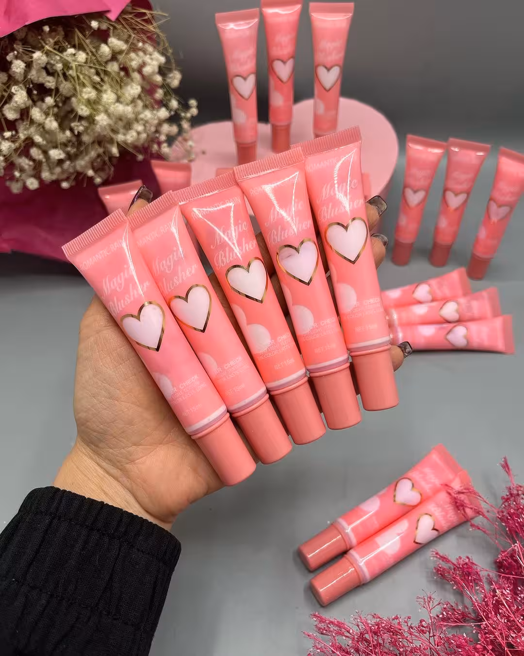 رژگونه جادویی حرارتی ترند تیک تاک از برند اورجینال مدل تیوپی